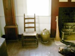 Image of Chair Inside of the Leaphart/Harmon House