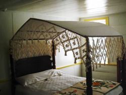 Image of Bed Inside of the Leaphart/Harmon House