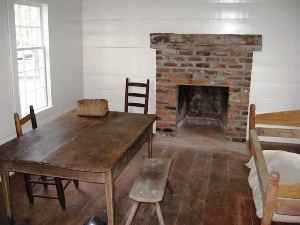 Image of Inside of the Fox Slave House