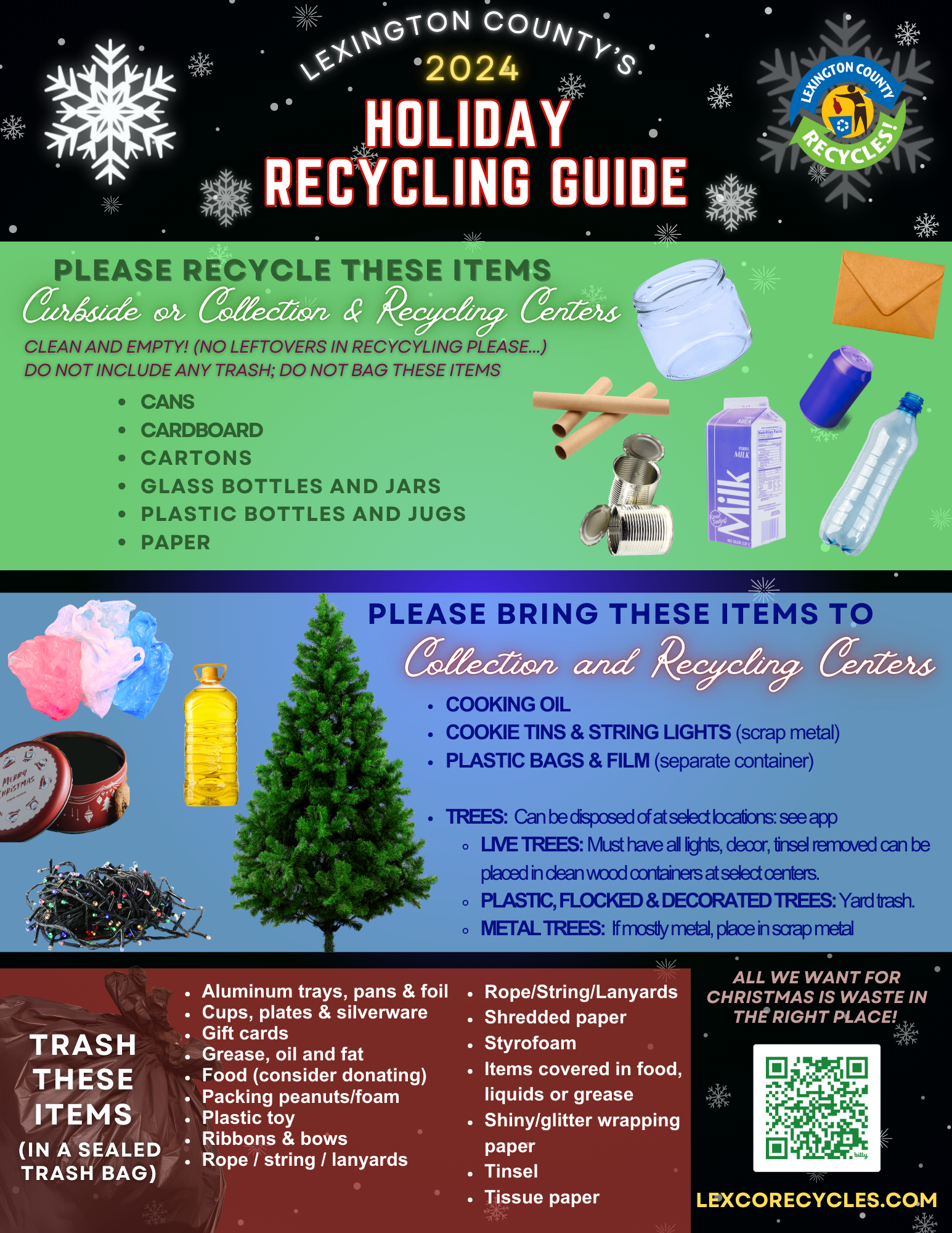 2024 Holiday Recycle Guide LexCO