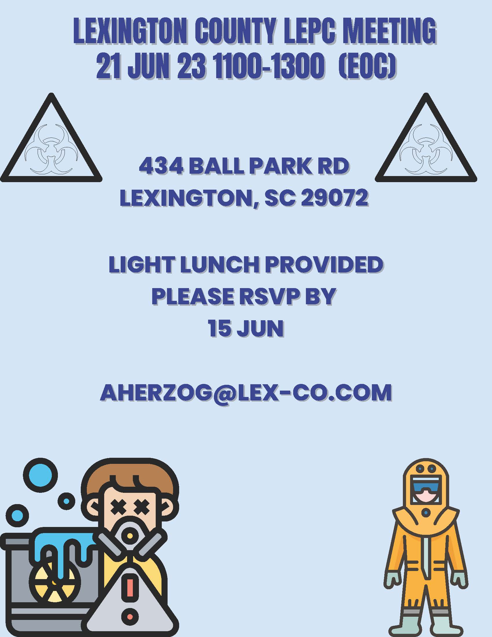 LEPC Meeting Flyer