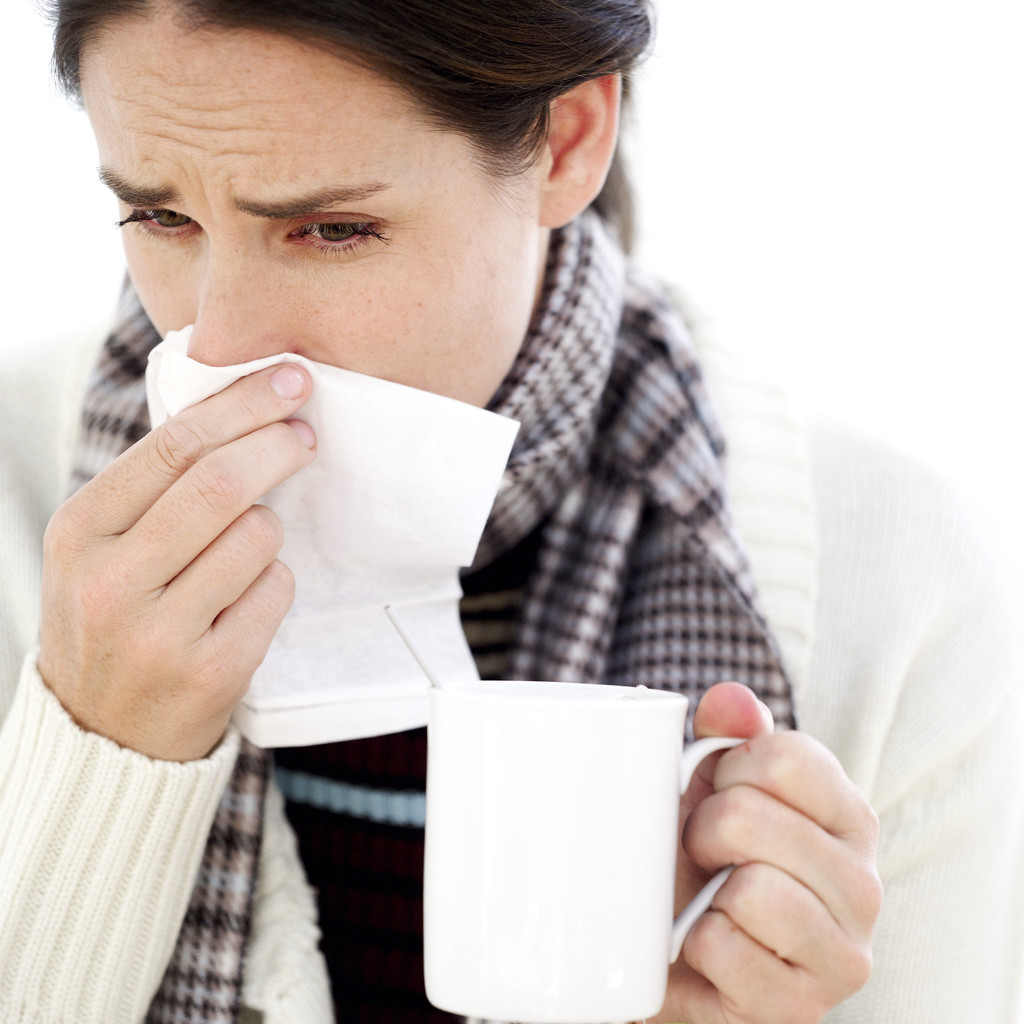 Image of Girl with Flu